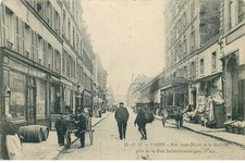 PARIS 07 arrondissement rue jean Nicot et le marché