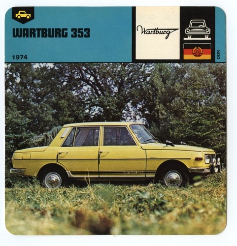 Wartburg 353 production - wartburg,