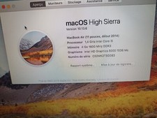 macbook air 1465 EMC2631