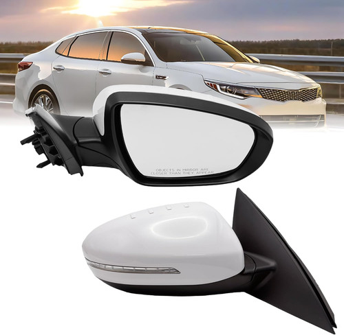 Passenger side mirror - side,