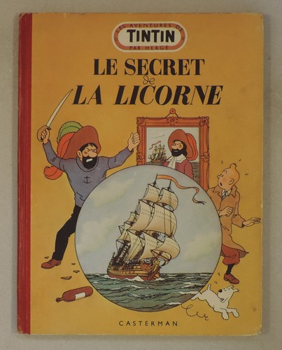 Tintin secret la - la, licorne