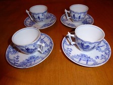 Delft Saxony Blue Decor Porcelain Saucers??