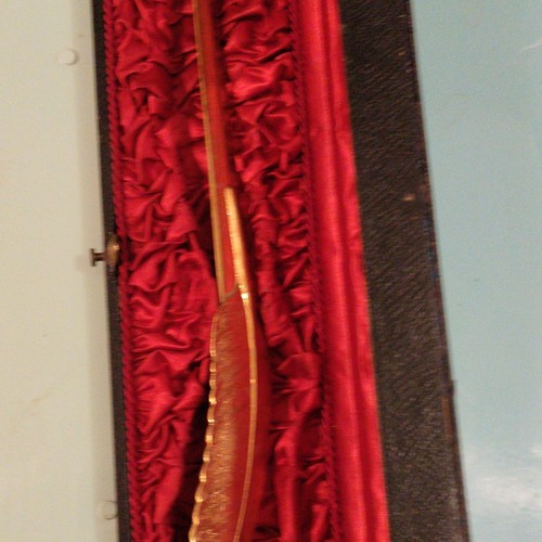Ancien coupe papier bronze - coupe,