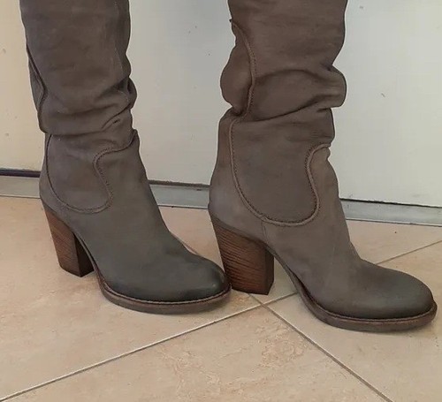 Vic matie bottes femme daim - matie,