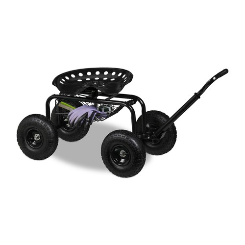 Siège roulant jardin - , tabouret