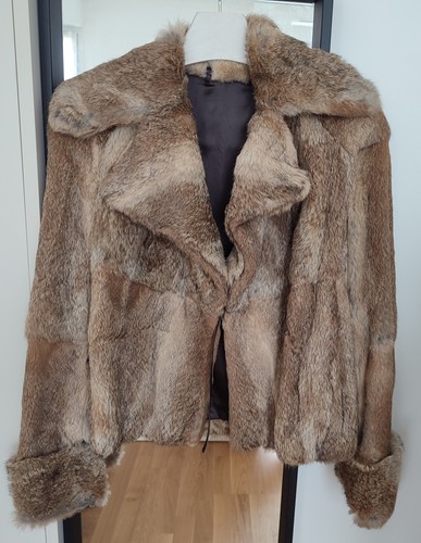 Manteau court fourrure vintage - fourrure,