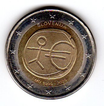 Euros commémorative - 2,