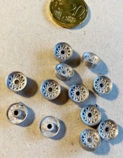 Lot 12 jantes en métal, voitures de sport/ GT - pièce maquette 1/43e