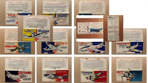 Airfix lot headers - headers, de