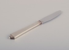 Georg Jensen Pyramid, dinner knife in sterling silver and stainless steel