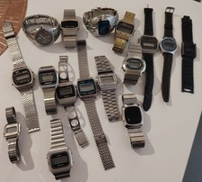 LOT MONTRE WATCH LCD SEIKO