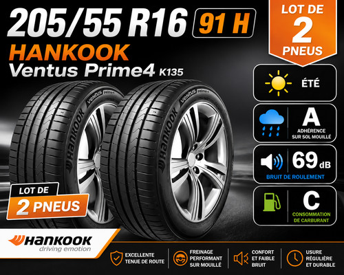 Lot pneus 205 55 r16 - lot,