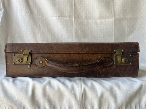 Superbe petite valise - valise, cuir