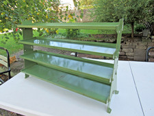 VINTAGE - Etagère Présentoir Industriel Atelier Garage Loft - tout métal  5,9 kg