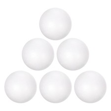 15pcs 3" Blanc Polystyrène