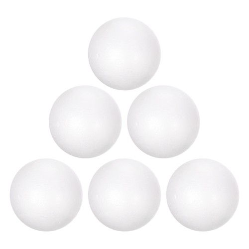15pcs blanc polystyrène - 15pcs, 3"