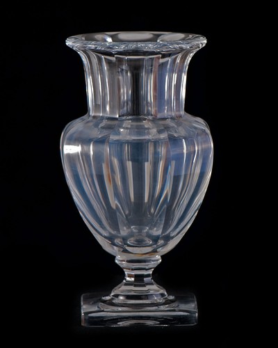 Ancien vase cristal - ancien,