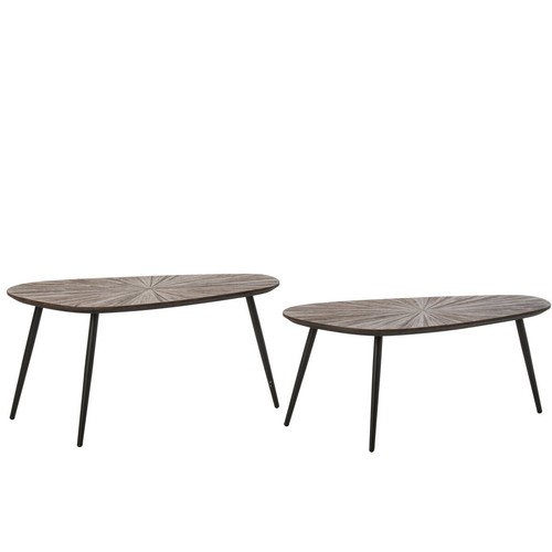 Lot tables basses en bois - basses,