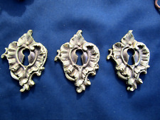 3 entrées serrure laiton