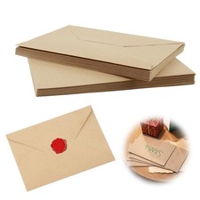 25 Enveloppes Papier Kraft