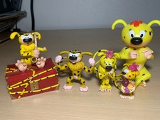 Lot 5 figurines Marsupilami