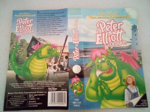 Jaquette vhs walt disney peter - disney,