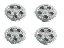 ORI SET 4X ENJOLIVEUR DE ROUE 16" FIAT DUCATO 2014- 1376388080 ARGENTE TOP