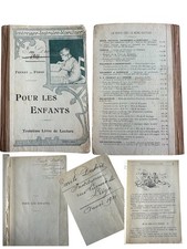 livre scolaire ancien / Pour