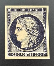 France 1850 - Cérès 25cts