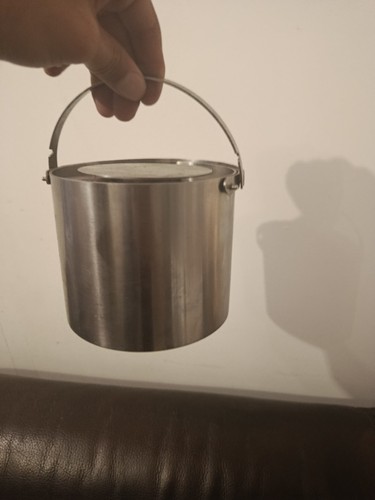 Stelton seau inox avec