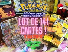 Lot de carte Pokémon x 141 