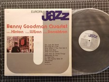 BENNY GOODMAN Europa Jazz LP