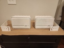 PAIR Bose 151 Environmental Outdoor Indoor Speaker White Weatherproof Work Great