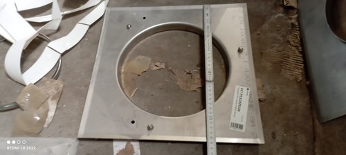 Plaque finition inox - plaque,