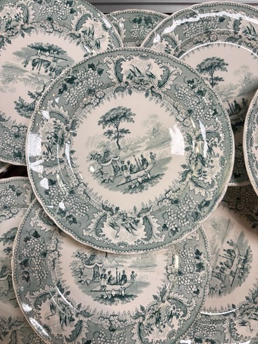 Exceptionnel assiettes - 12,
