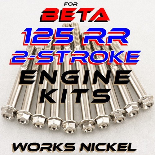 Works nickel engine bolt kit - nickel,