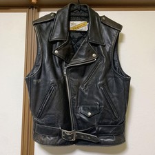 80S Schott Double Leather Vest