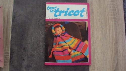 Vieux magazine tout tricot - magazine,