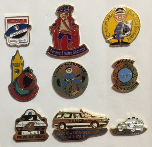 Lot pin lapel - lot, 9