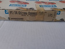 RAILS ROUTIER SCALEXTRIC CHICANE CONVERG REF PT/74