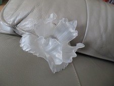 1 FLOWER SHAPED GLASS PASTE TULIP, SCONCE CHANDELIER LAMP