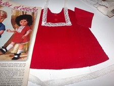 KIT découpé VETEMENT,poupee,ancienne,Françoise MODES ET TRAVAUX
