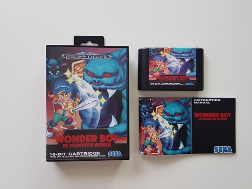 Sega megadrive wonder boy - wonder,