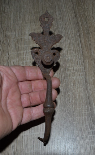 Beau loquet porte ancien - loquet,