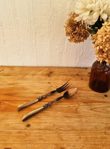 Couverts service vintage en - service,