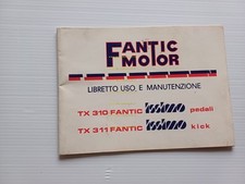 1978 Fantic Motor 50 Issimo Kick-Pedals TX 310-TX 311 Original Use Manual