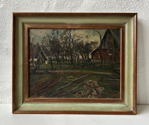 Tableau huile impressionniste - huile,