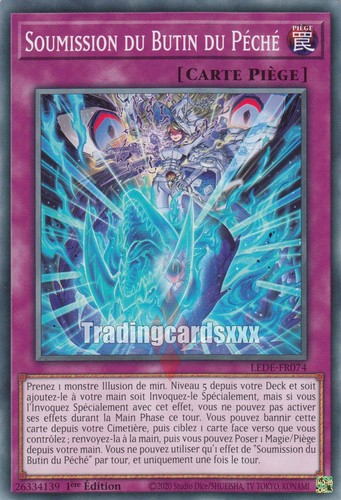 Soumission du butin - yu-gi-oh!,