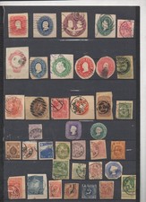 Petit lot de 38 timbres