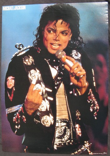Michael jackson poster - jackson, sony